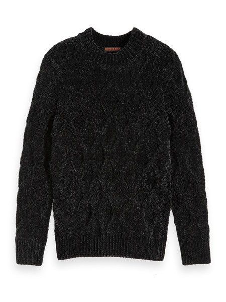 Black Cable Knit Scotch & Soda Sweater