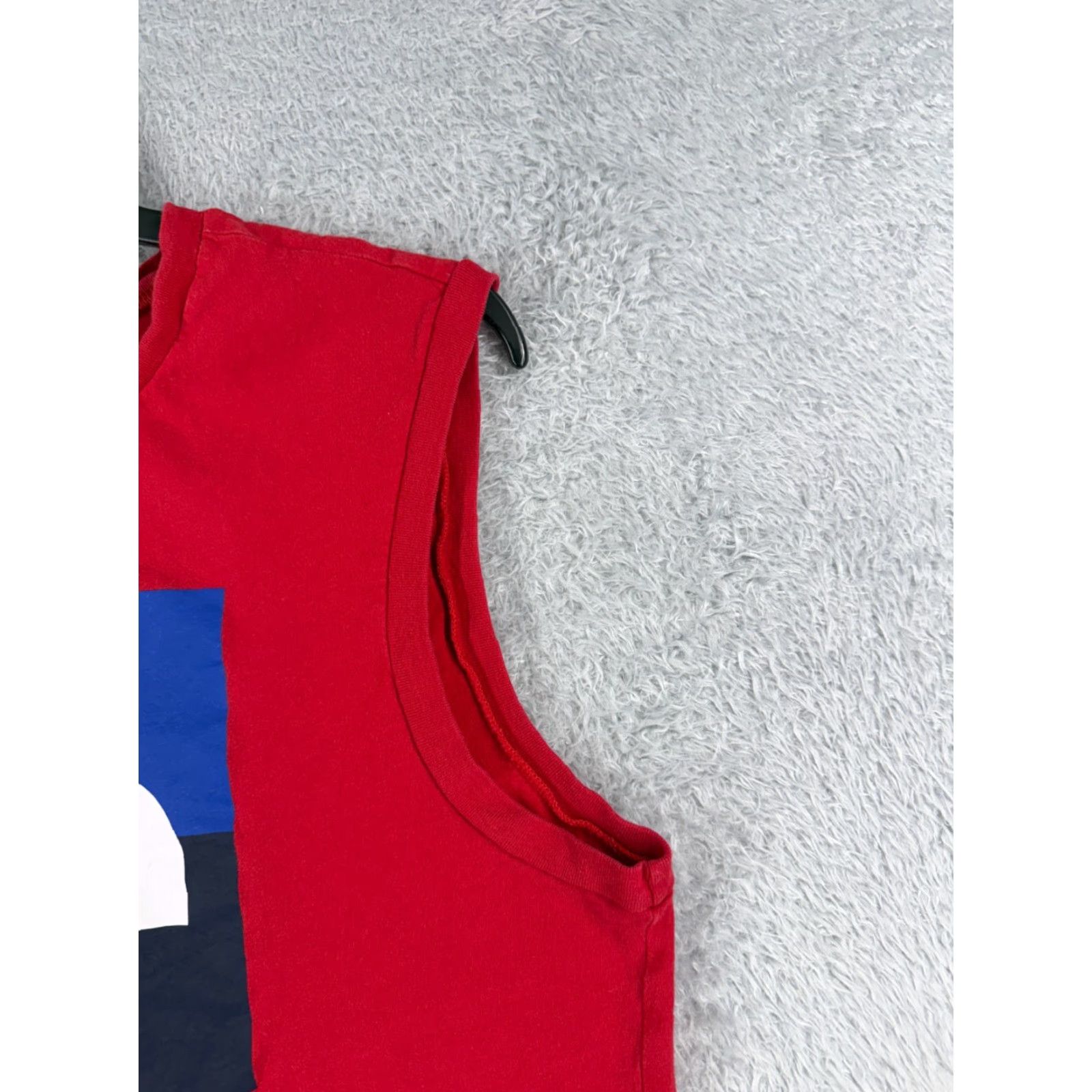 The North Face The North Face Shirt Women XL Red Tank Sleeveless 100% Cotton Crop Size XL / US 12-14 / IT 48-50 - 2 Thumbnail