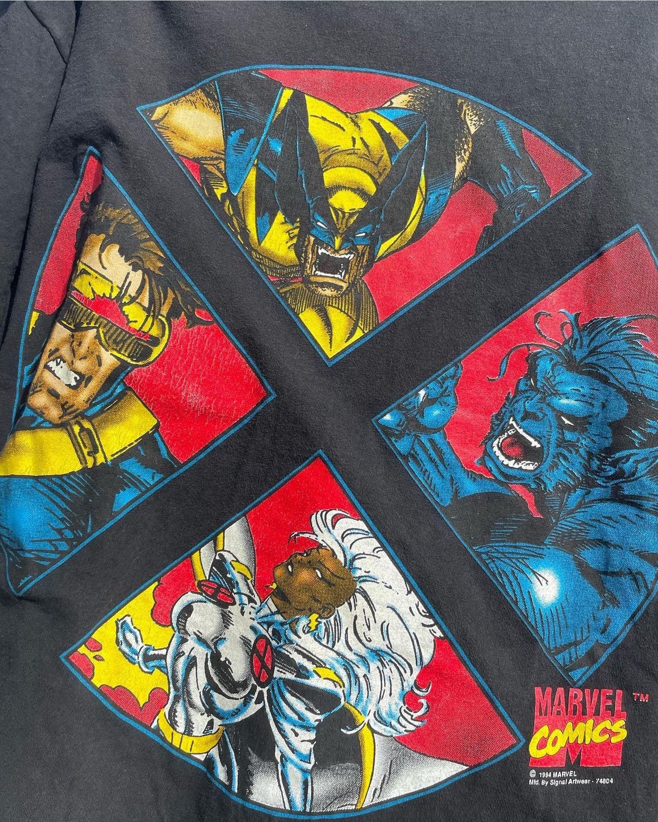 image of 1996 Marvel Comics X-Men in Black, Men's (Size XL)