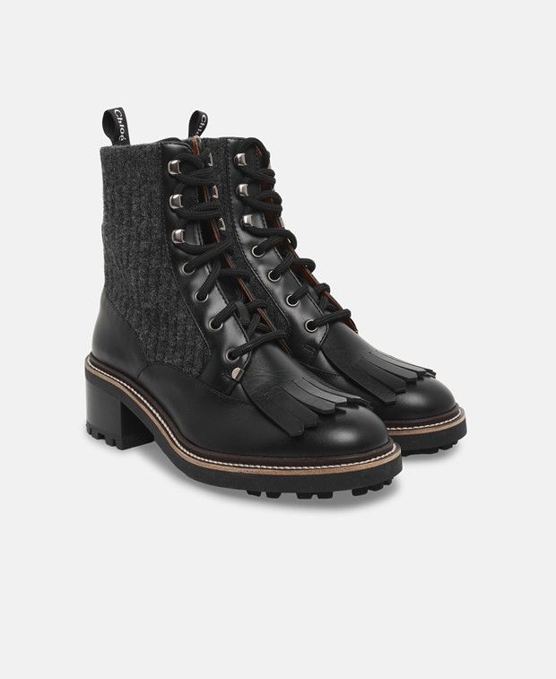 Chloe Franne Lace-up ankle boot Size US 5 / IT 35 - 1 Thumbnail