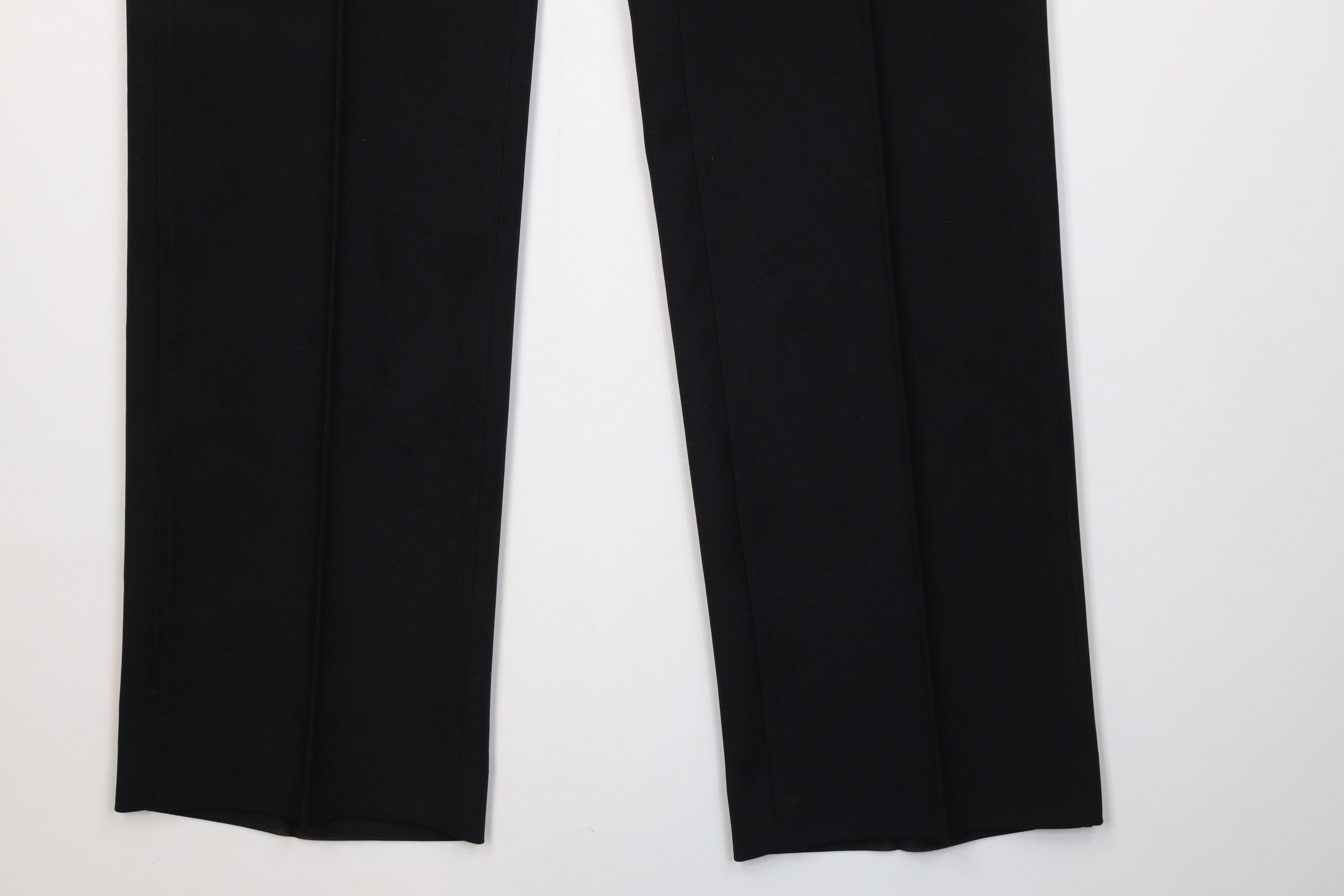 Vintage Vintage 70s Streetwear Flared Wide Leg Chino Pants Black USA Size US 36 / EU 52 - 5 Thumbnail
