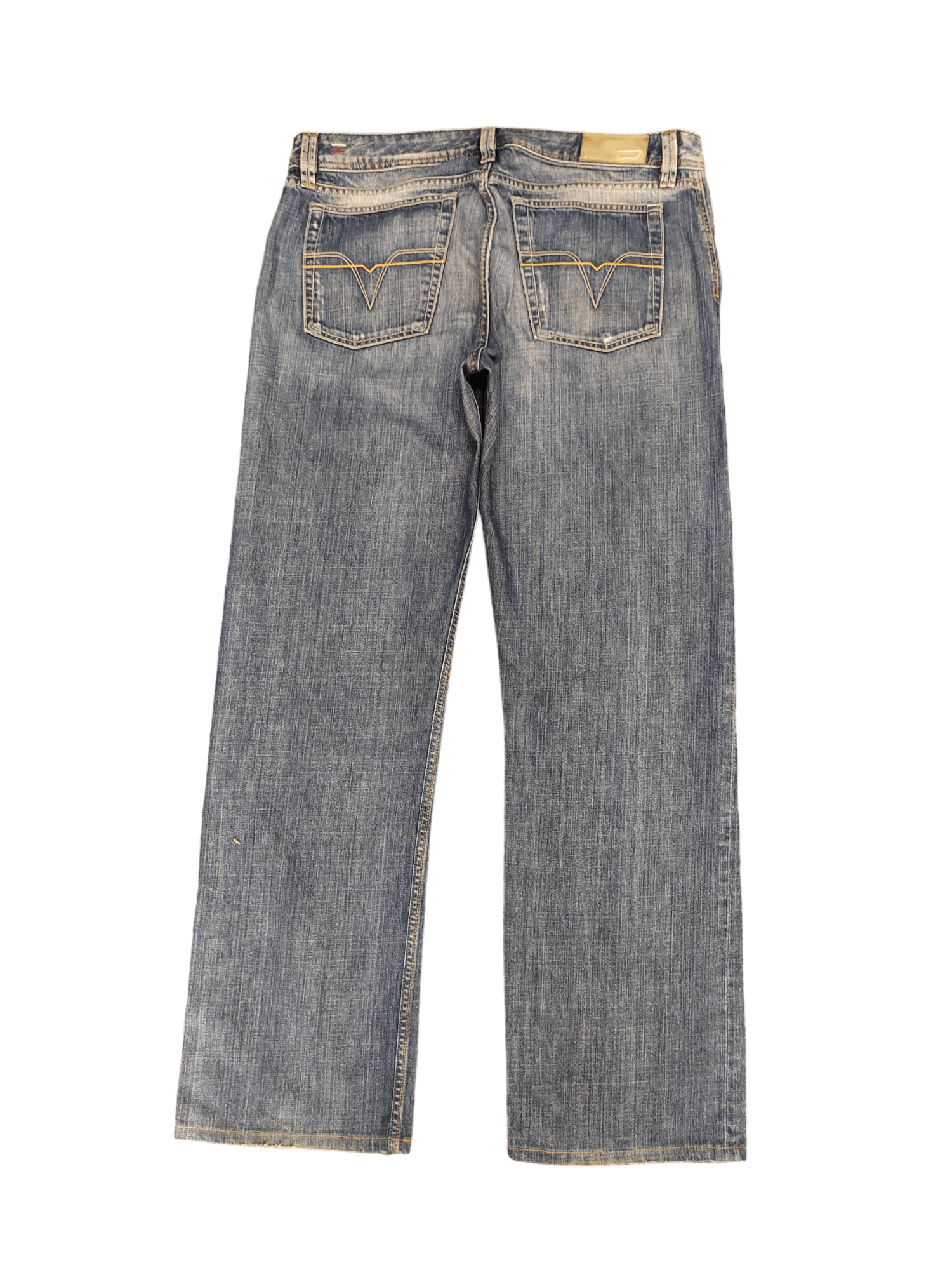 Diesel Baggy Jeans Diesel "Levan" D Logo Wide Leg Denim Y2k Jnco Size US 36 / EU 52 - 1 Thumbnail