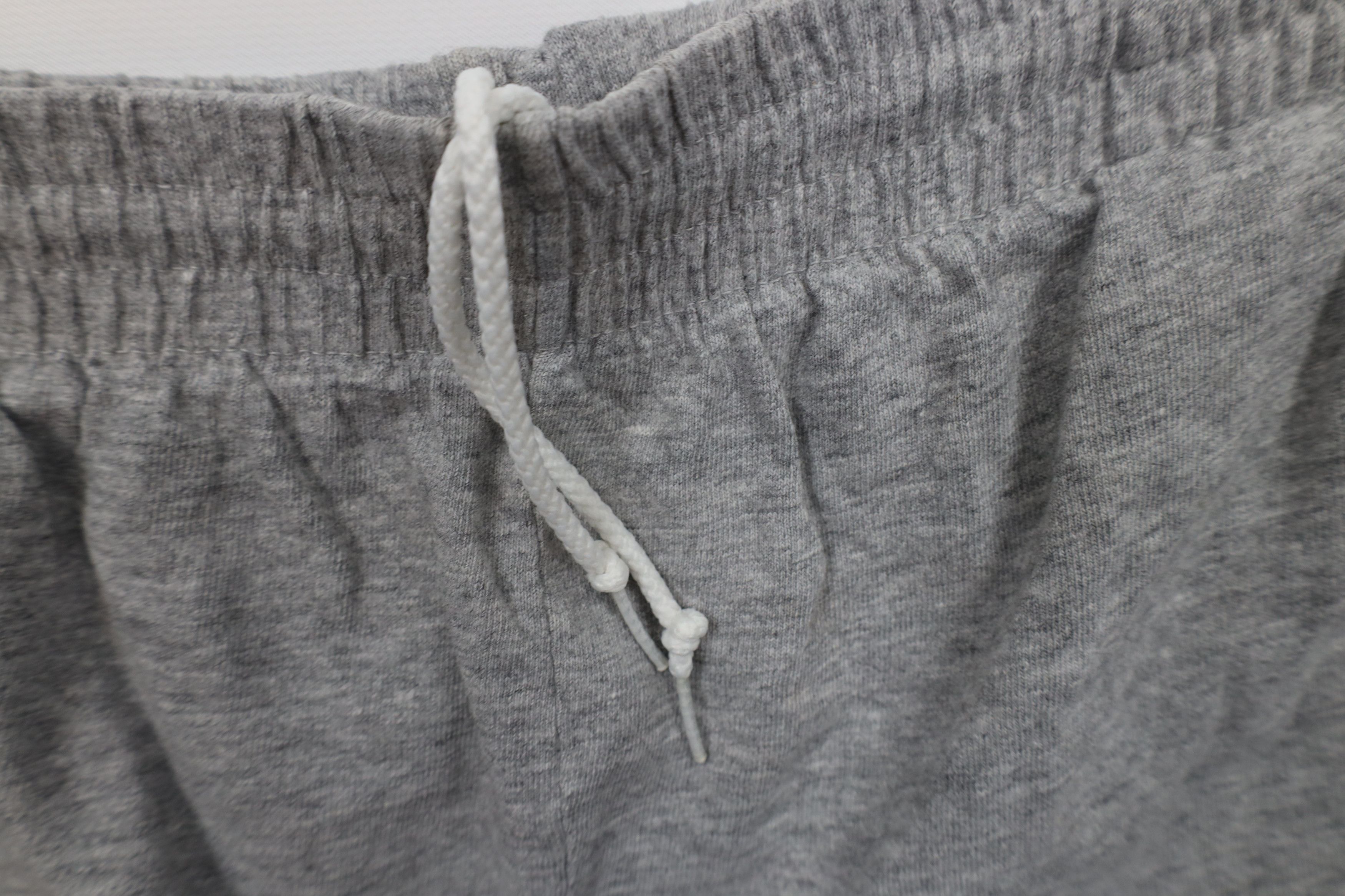 Nike × Vintage Vintage 90s Nike Box Logo Above Knee Shorts Heather Gray USA Size US 36 / EU 52 - 9 Thumbnail