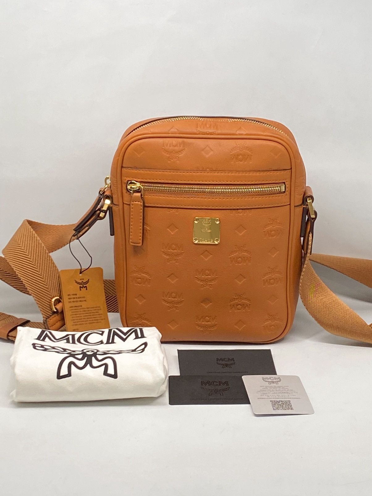 MCM MCM Monogram Print Crossbody Bag Size ONE SIZE - 1 Thumbnail
