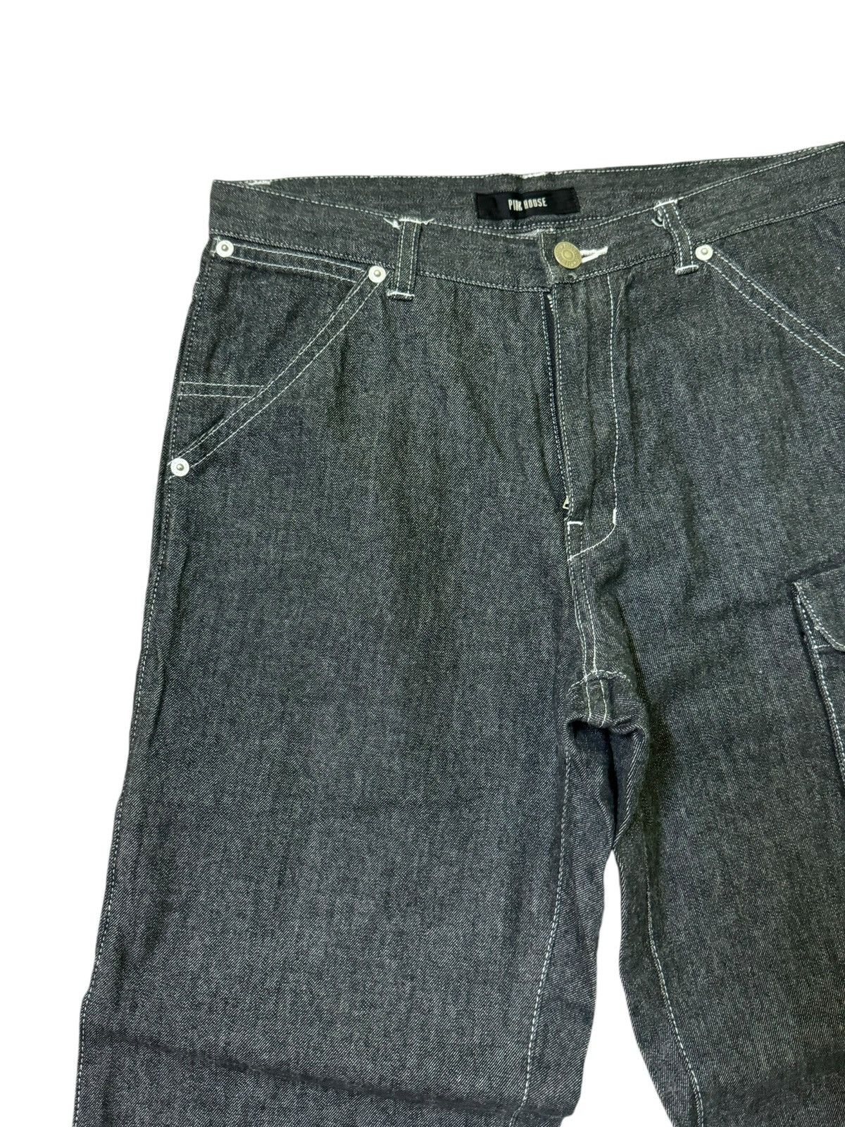 Japanese Brand × Pink House Pink House Workwear Carpenter Rare Pocket Denim Size US 28 / EU 44 - 4 Thumbnail