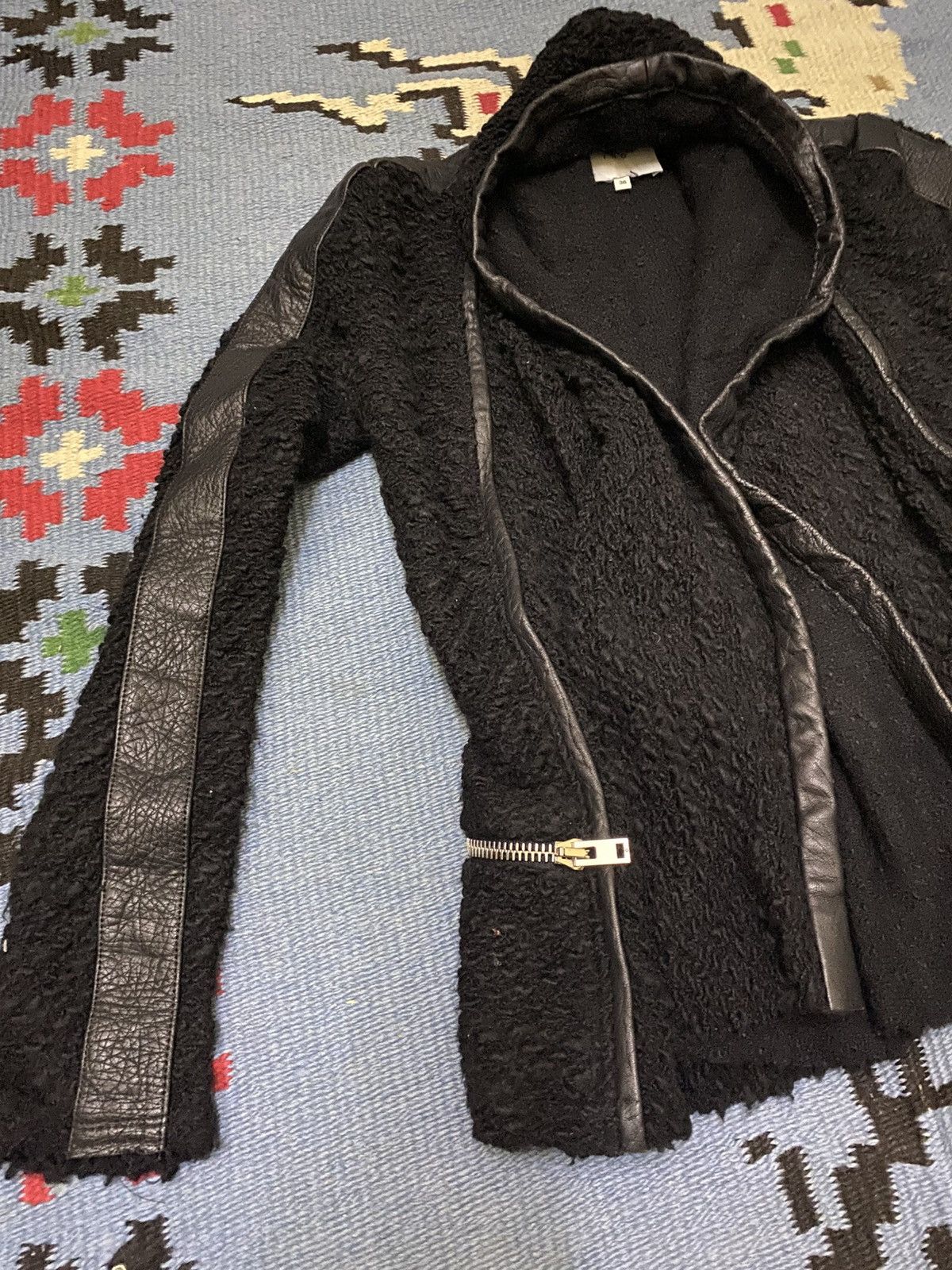 Iro IRO JAMIREL LEATHER LINING NONE BUTTON JACKET Size XS / US 0-2 / IT 36-38 - 3 Thumbnail