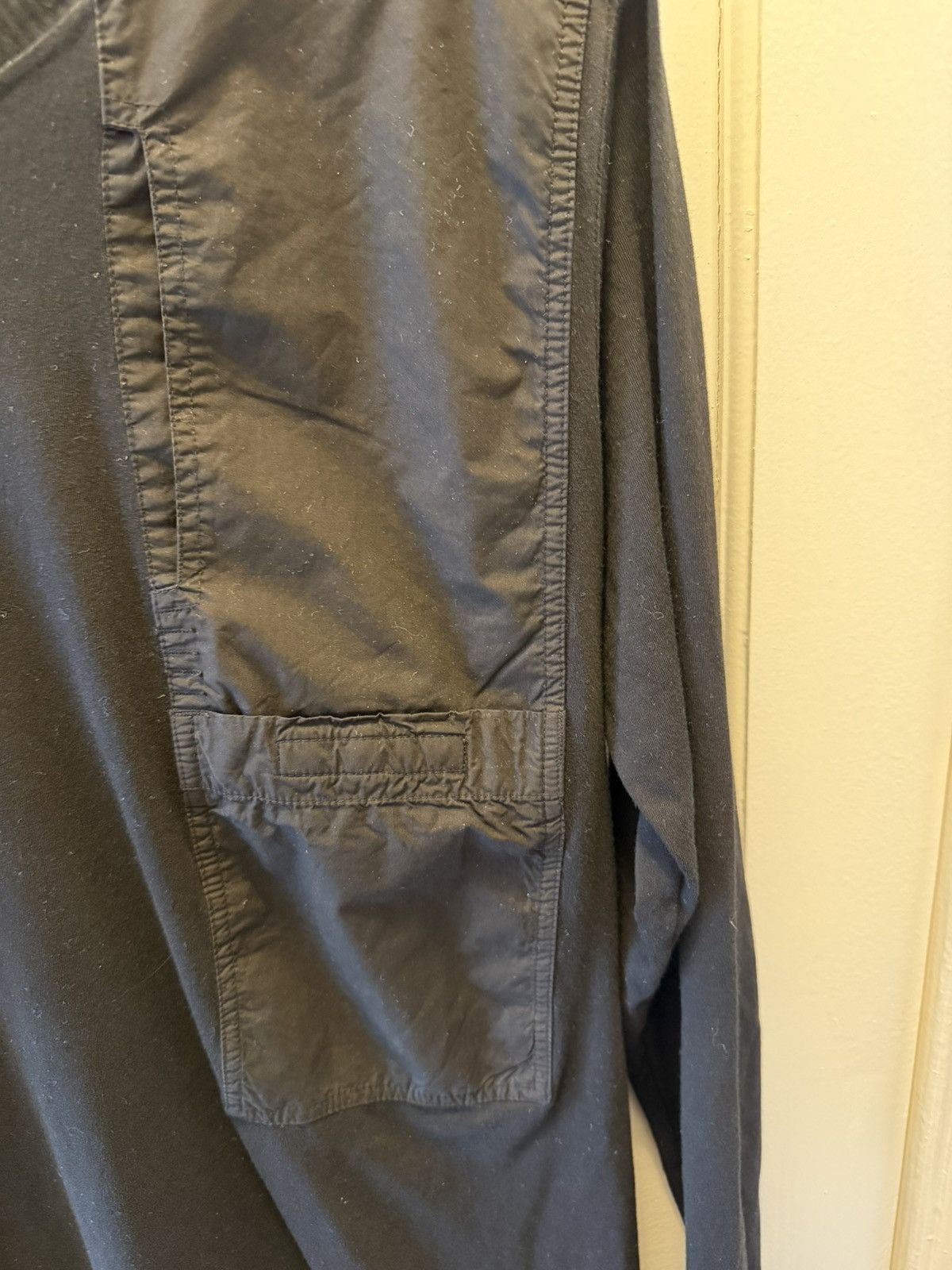Rick Owens Drkshdw F/W15 Nylon Pocket Long Sleeve Size US M / EU 48-50 / 2 - 2 Thumbnail