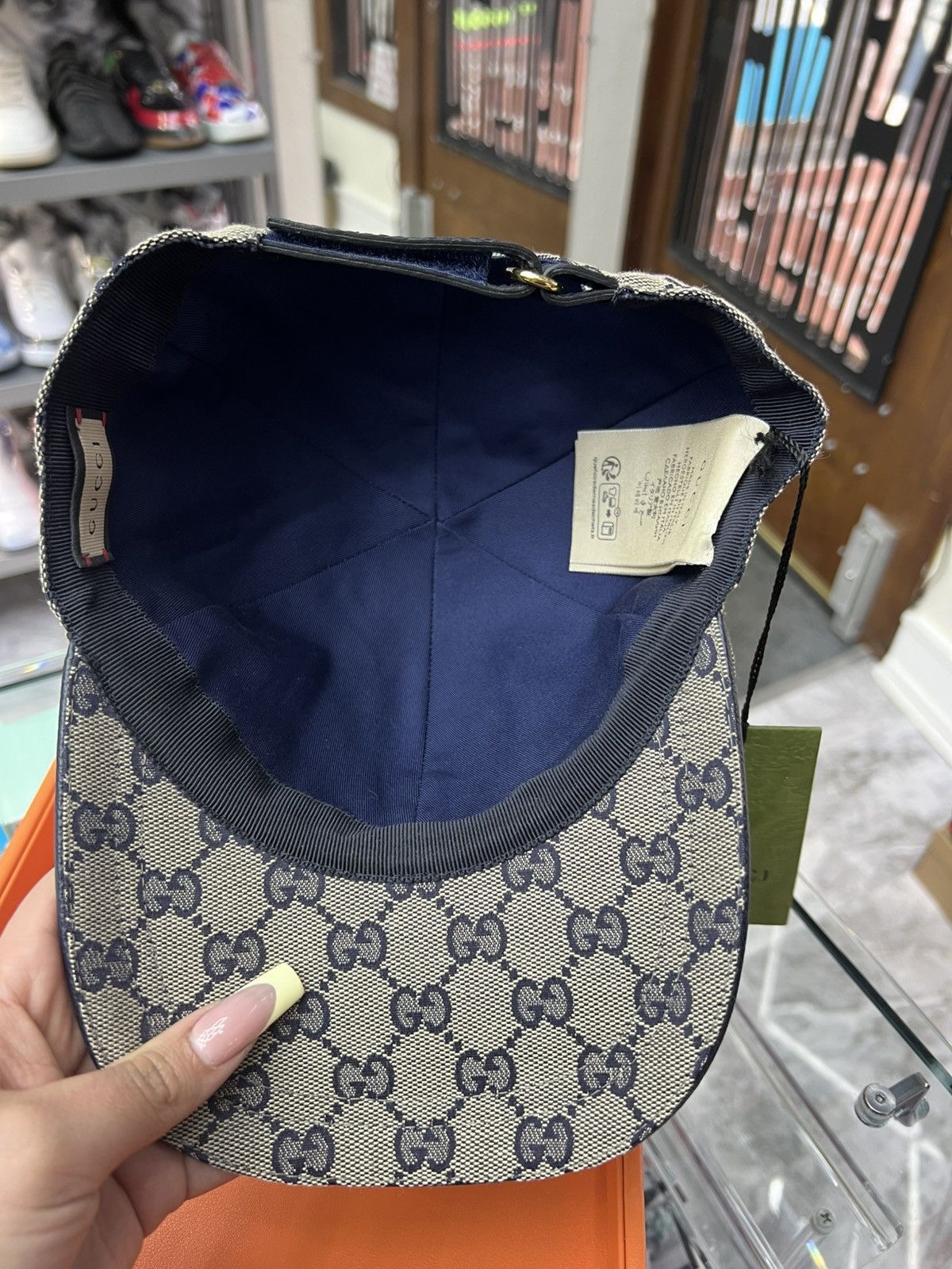 Gucci Gucci Original GG Canvas Baseball Hat Size ONE SIZE - 5 Thumbnail
