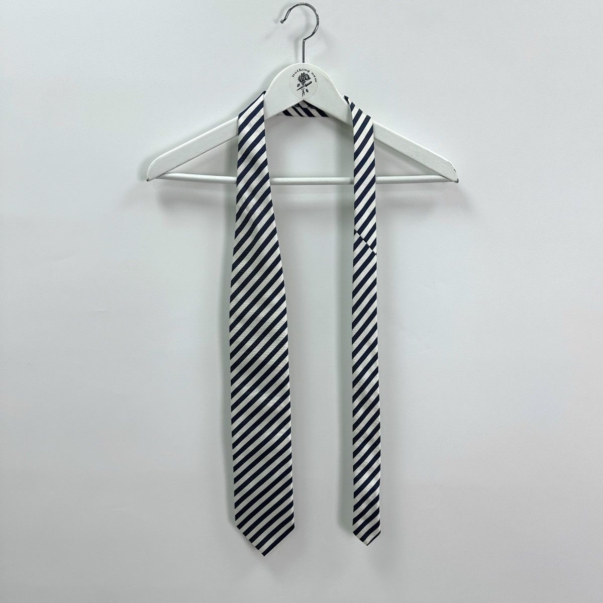 Pal Zileri Vintage 90s Pal Zileri Striped Silk tie Made in Italy luxury Size ONE SIZE - 1 Thumbnail