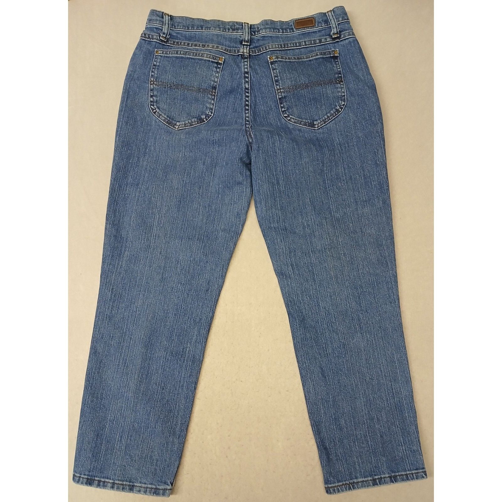 Other Ryders (14P) women's Relaxed Straight Leg Blue Denim Jeans Size 36" / US 14 / IT 50 - 10 Thumbnail