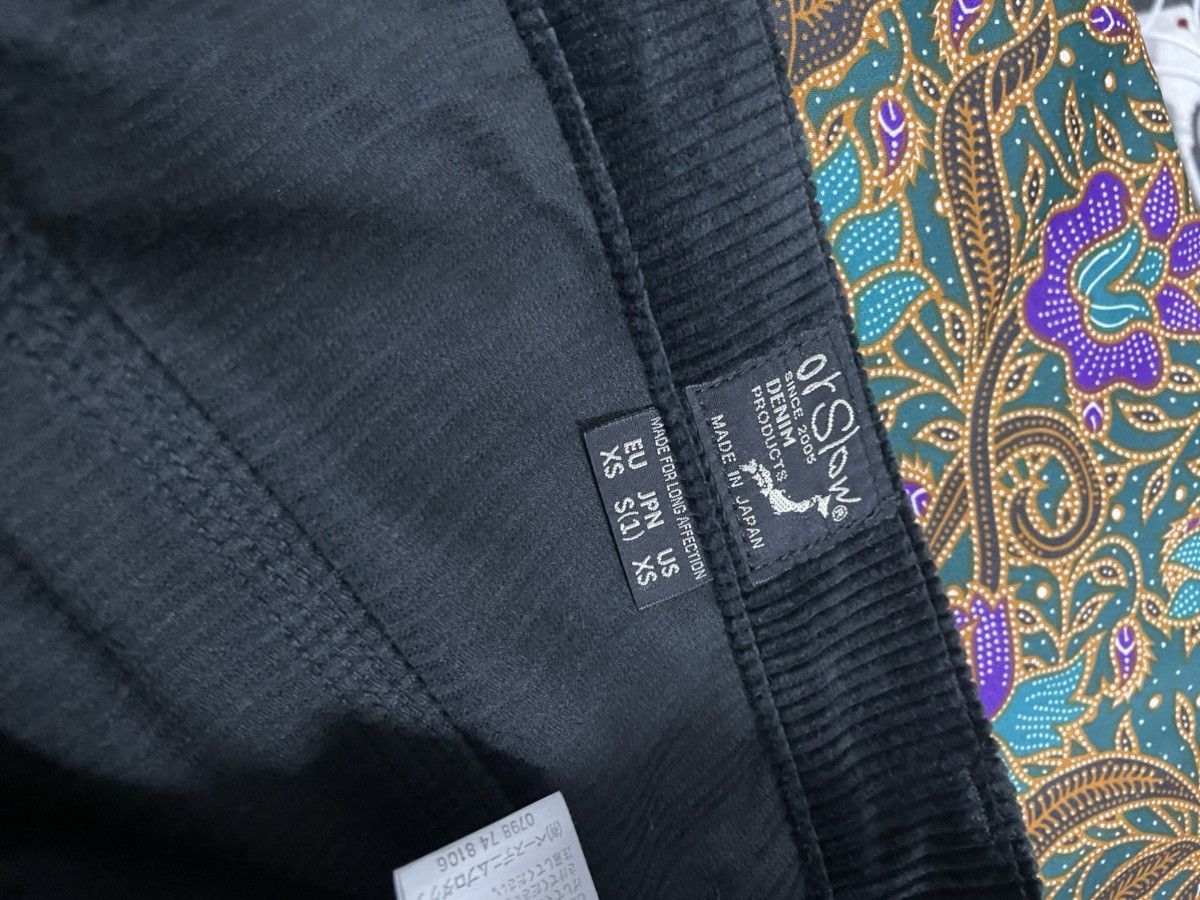 Orslow orSlow Japan Black Corduroy Painter / Fatigue Pants Size US 30 / EU 46 - 4 Thumbnail