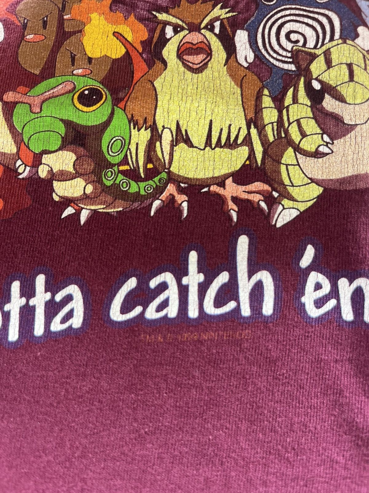 Nintendo × Pokemon × Vintage Vintage POKEMON Nintendo 1999’s T-shirt Size US M / EU 48-50 / 2 - 6 Thumbnail