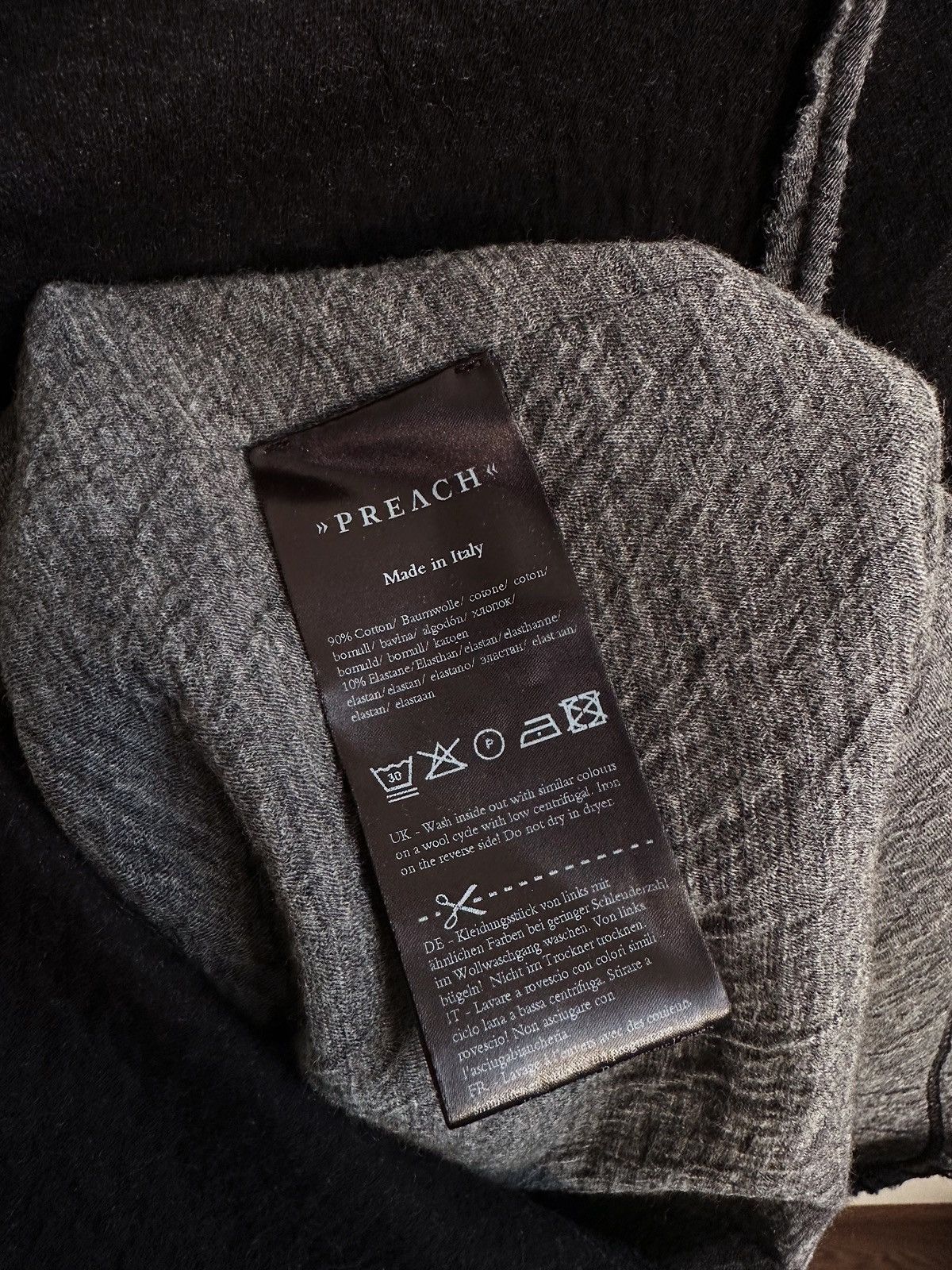 Preach Preach Italian design by Rick Owens style Size US XL / EU 56 / 4 - 11 Thumbnail