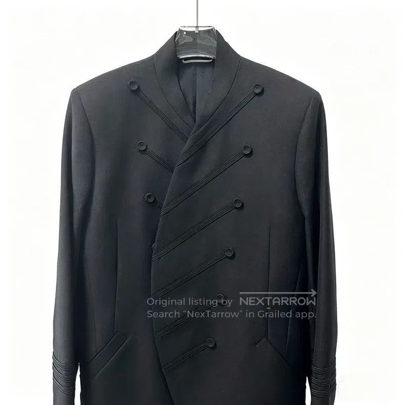 Dior Dior Black, court style, tuxedo coat Size US M / EU 48-50 / 2 - 2 Thumbnail