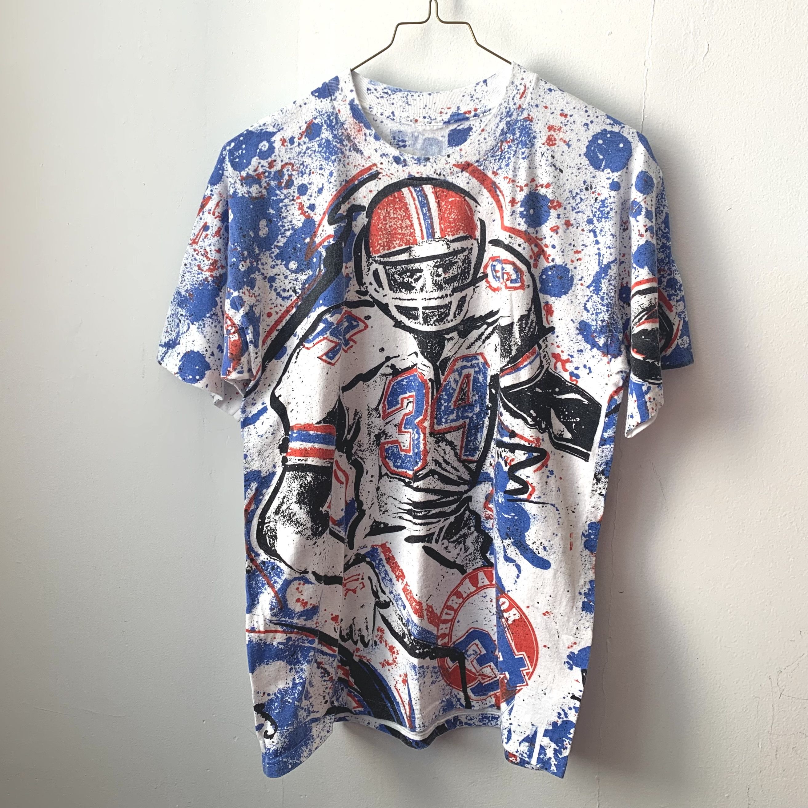 Other rare 90s Buffalo Bills t-shirt, all-over printed Size US L / EU 52-54 / 3 - 1 Thumbnail