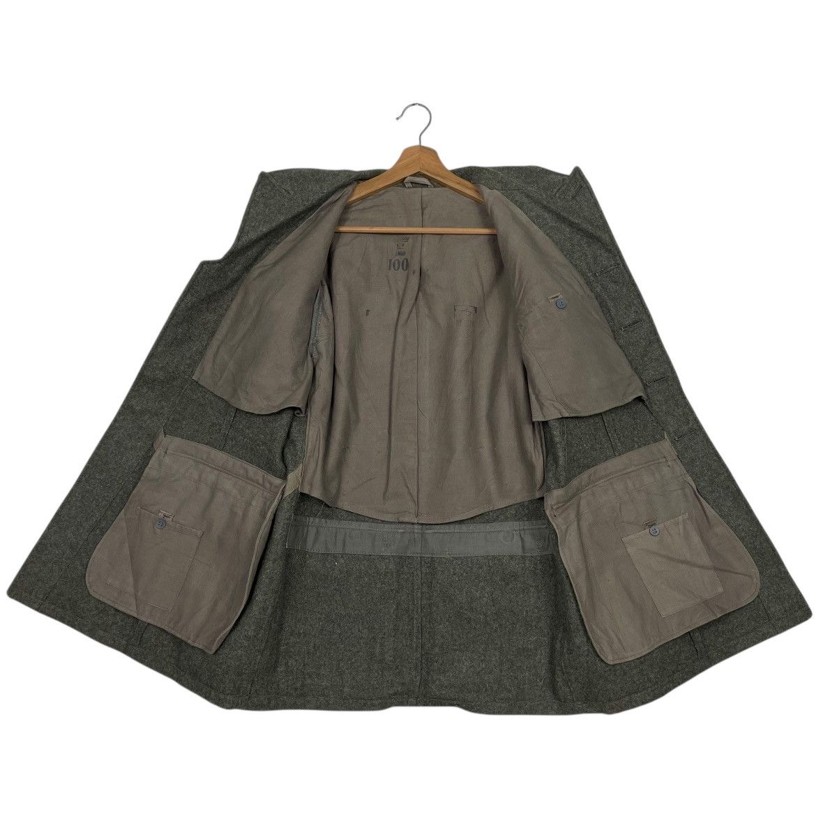 Vintage Vintage 40s WW2 Swedish Army Wool Uniform Jacket Size US M / EU 48-50 / 2 - 11 Thumbnail