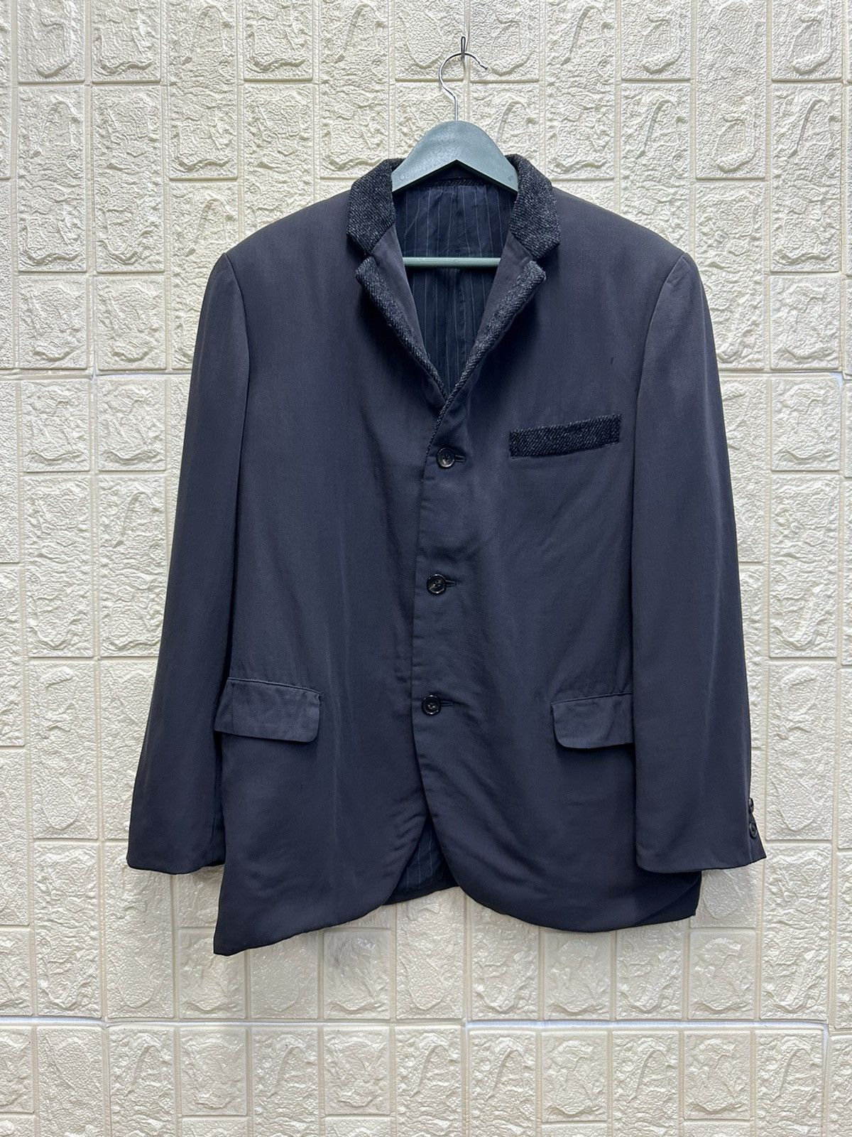 Designer × Y's for Men × Yohji Yamamoto Ys For Men Yohji Yamamoto Blazer Jacket MJ90 Size 36S - 1 Thumbnail