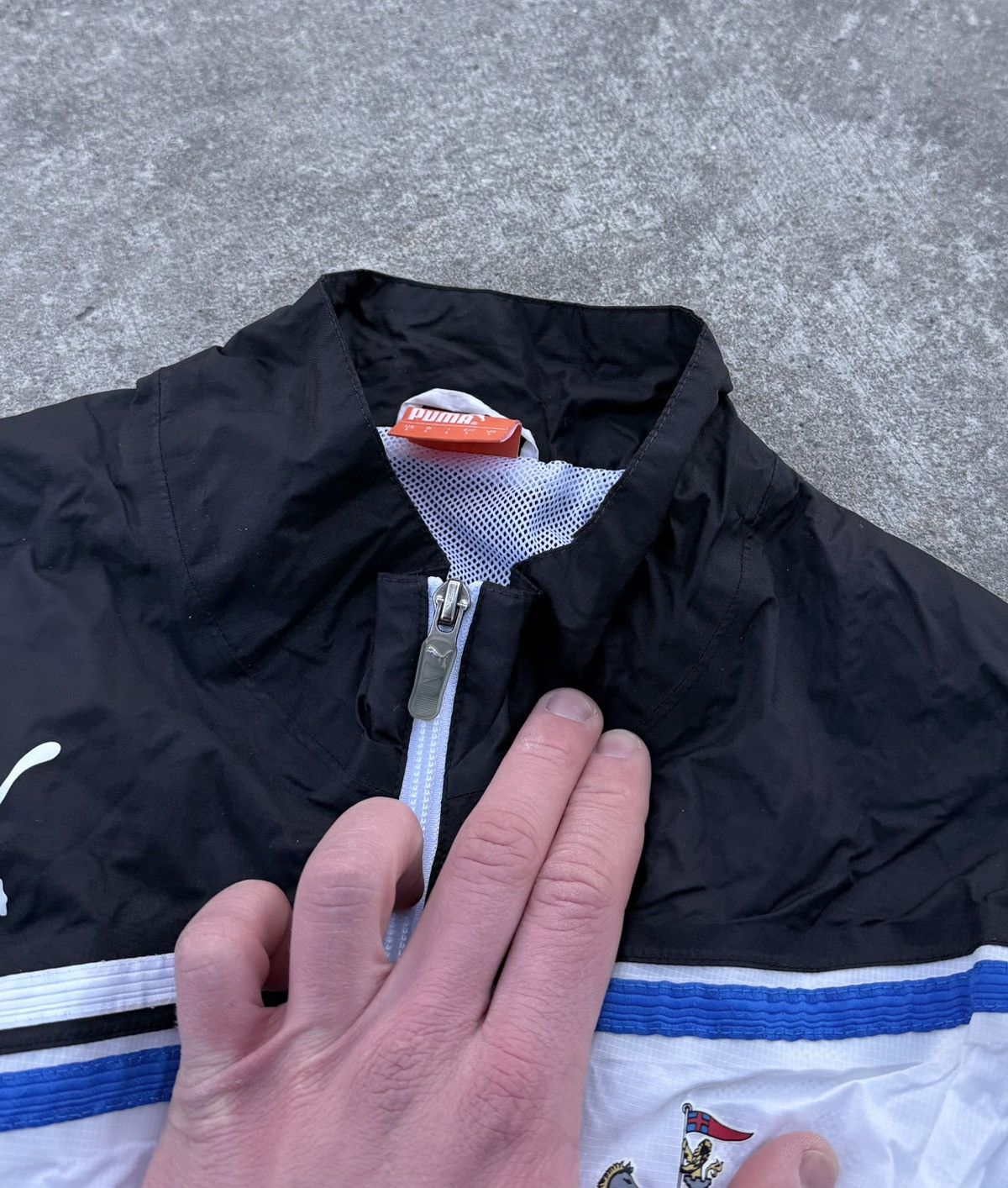 Other Vintage Puma Newcastle United soccer streetwear jacket Size US L / EU 52-54 / 3 - 13 Thumbnail