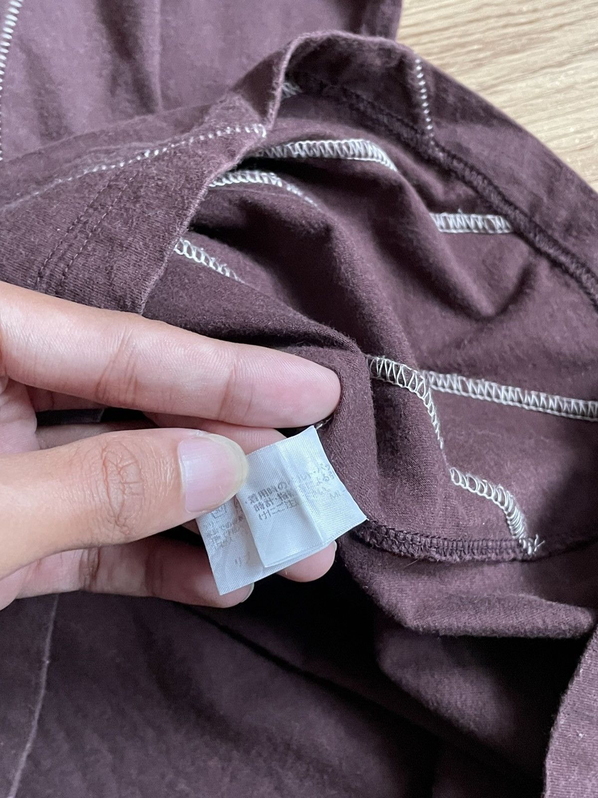 Issey Miyake Issey Miyake Spiral Stich Tee Size US M / EU 48-50 / 2 - 6 Thumbnail