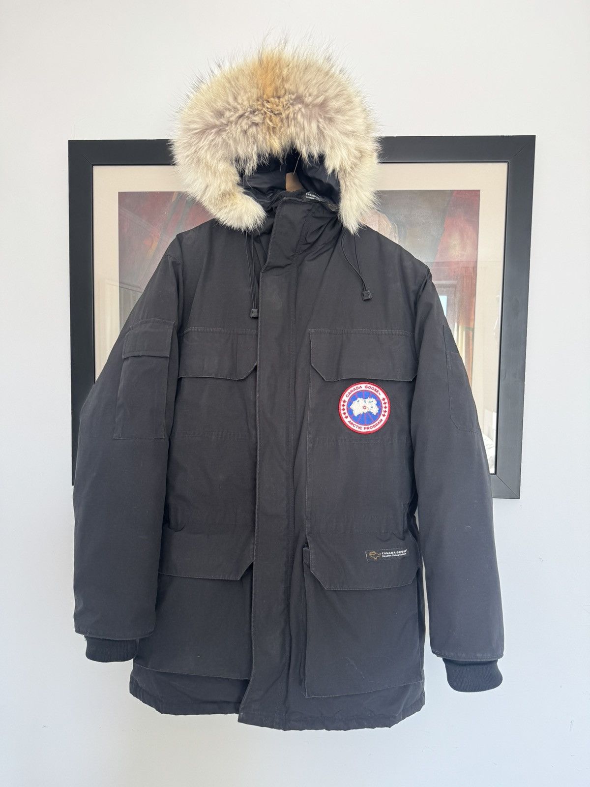 Puffer Jacket Canada Goose Black Expedition Parka Canada Goose