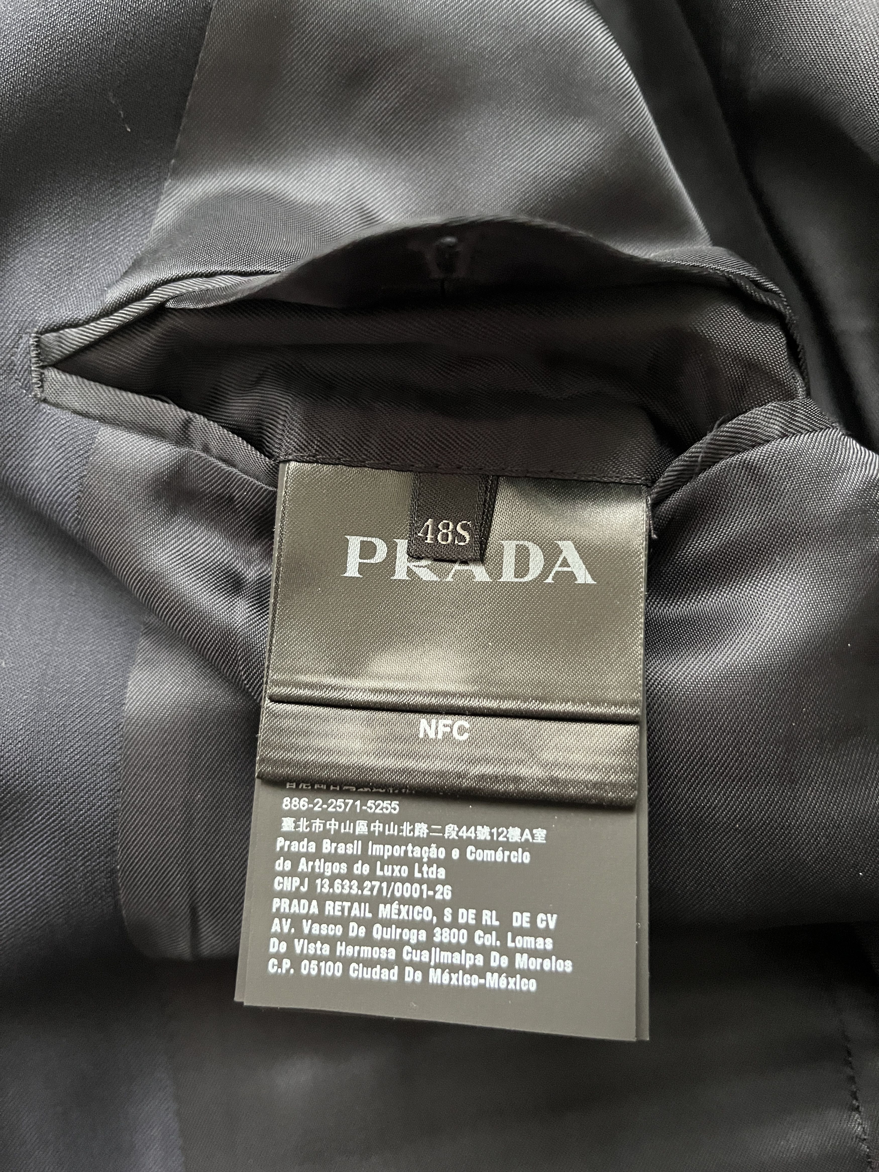 Prada ⚡️QUICK SALE⚡️2020 Prada Navy Blazer Jacket Size US M / EU 48-50 / 2 - 4 Thumbnail