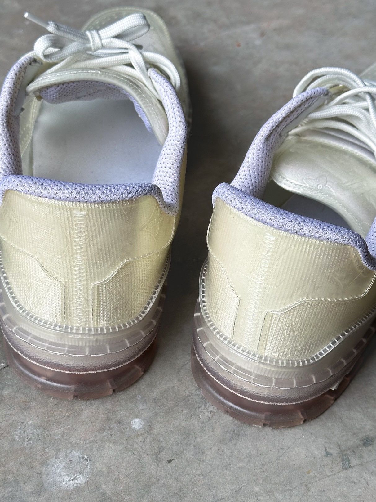 Louis Vuitton Louis Vuitton Clear Trainers Size US 9 / EU 42 - 5 Thumbnail