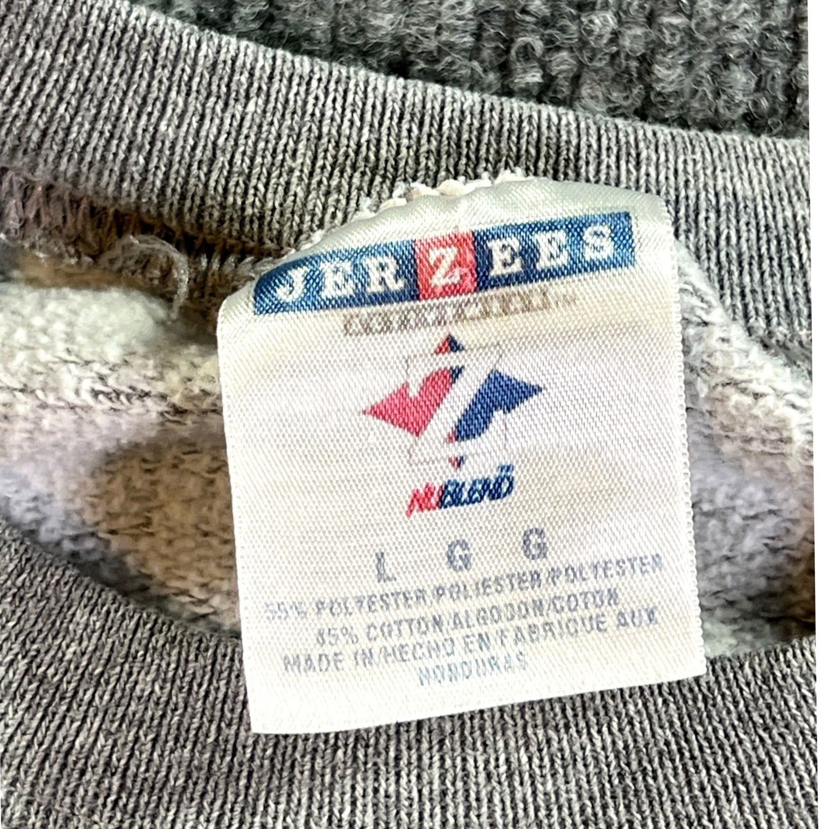 Jerzees VINTAGE Tom Brady New England Patriots Sweatshirt Mens L Gray AFC Champions Jerzees Size US L / EU 52-54 / 3 - 6 Thumbnail
