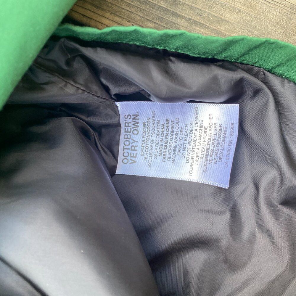 October's Very Own SS21 OVO X Avanti Souvenir Jacket Green XS Octobers Very Ow Size US XS / EU 42 / 0 - 8 Thumbnail