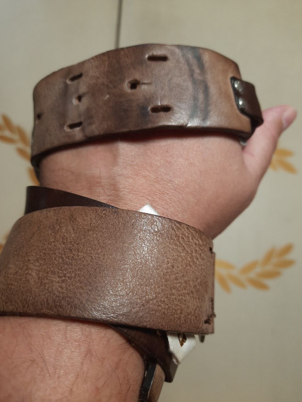 Diesel Diesel Leather Belt Vintage Size ONE SIZE - 4 Thumbnail