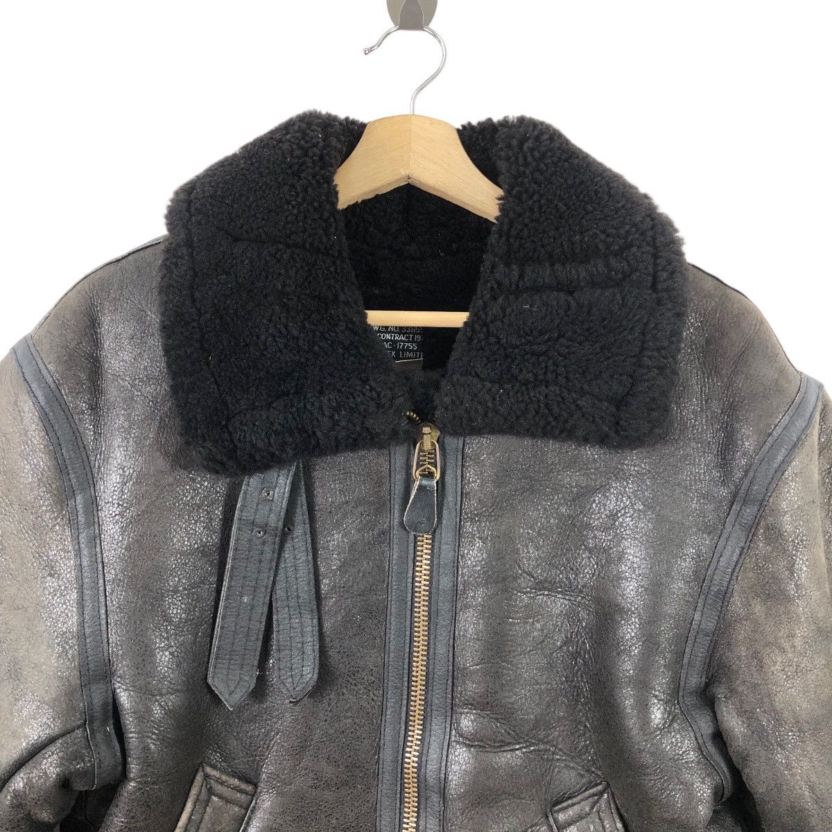 Avirex Vintage Avirex B-3 Shearling Bomber Jacket 1986 Size 32 Size US S / EU 44-46 / 1 - 2 Thumbnail