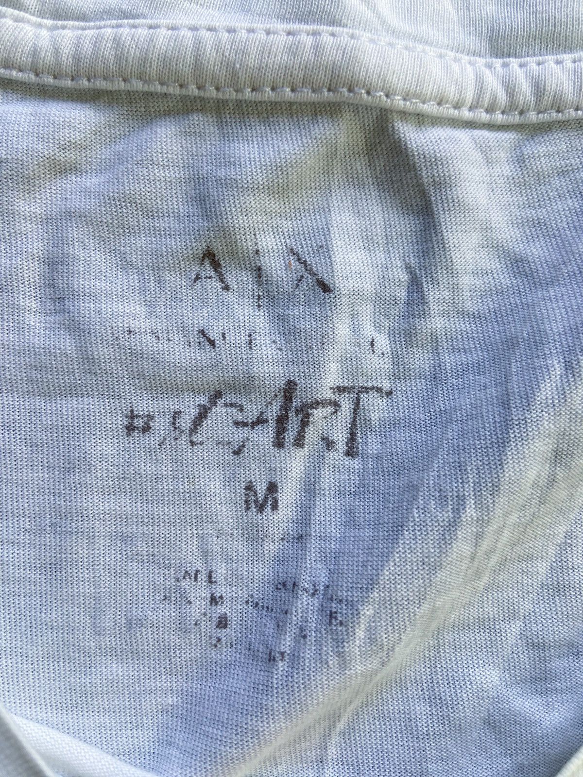 Armani Exchange ARMANI EXCHANGE STREET ART TEE Size US L / EU 52-54 / 3 - 5 Thumbnail