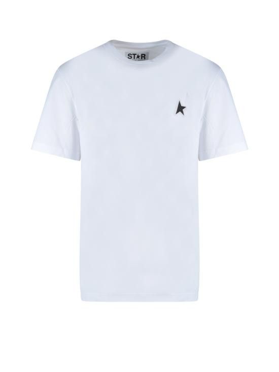 Golden Goose GOLDEN GOOSE Men T-Shirts GMP01220P000593 10364 White Size US XL / EU 56 / 4 - 1 Thumbnail