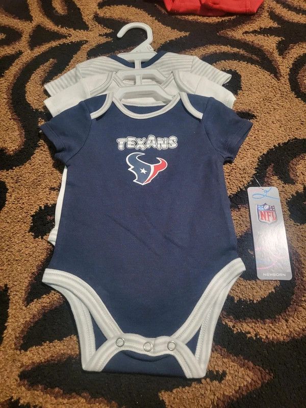 Other 3pcs Texans New Born 3M Size ONE SIZE - 3 Thumbnail