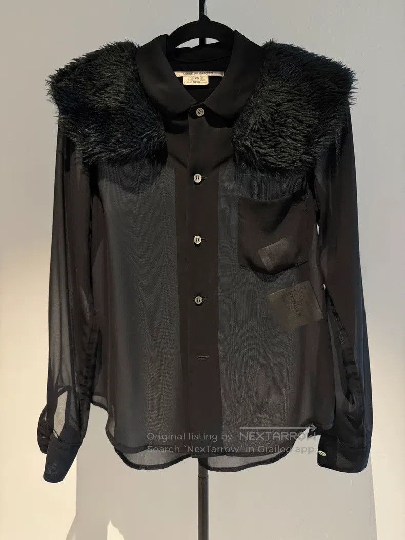 Comme des Garcons Comme Des Garcons Double Layer Collar Mesh Under Shirt Size XS / US 0-2 / IT 36-38 - 1 Thumbnail
