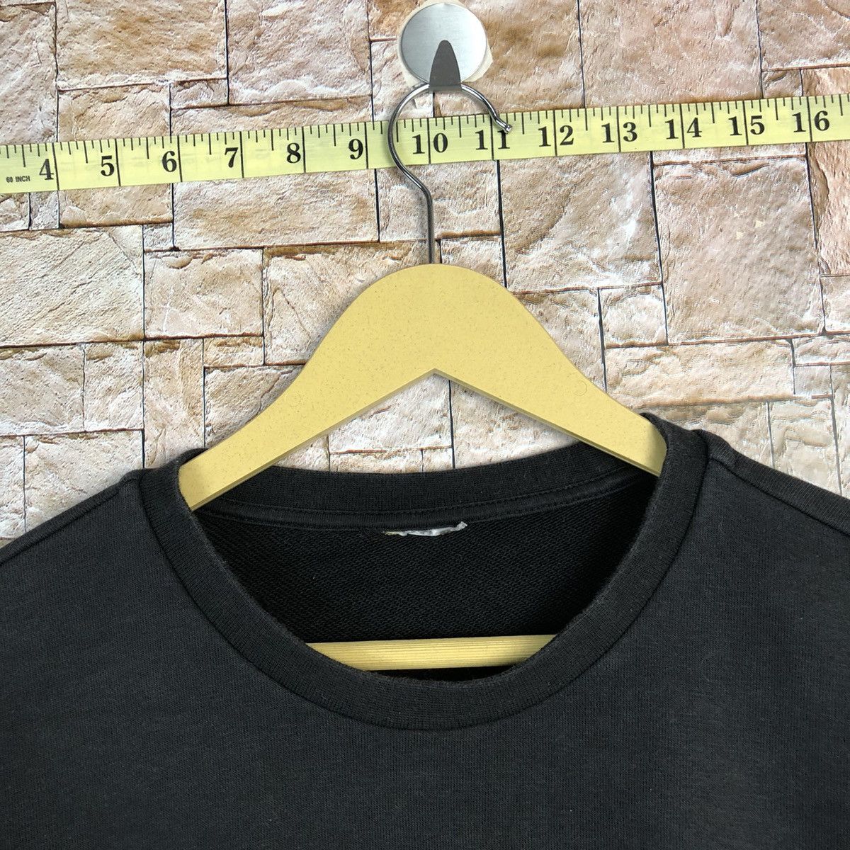 Vintage Black Sweatshirt #A411 Size US M / EU 48-50 / 2 - 4 Thumbnail