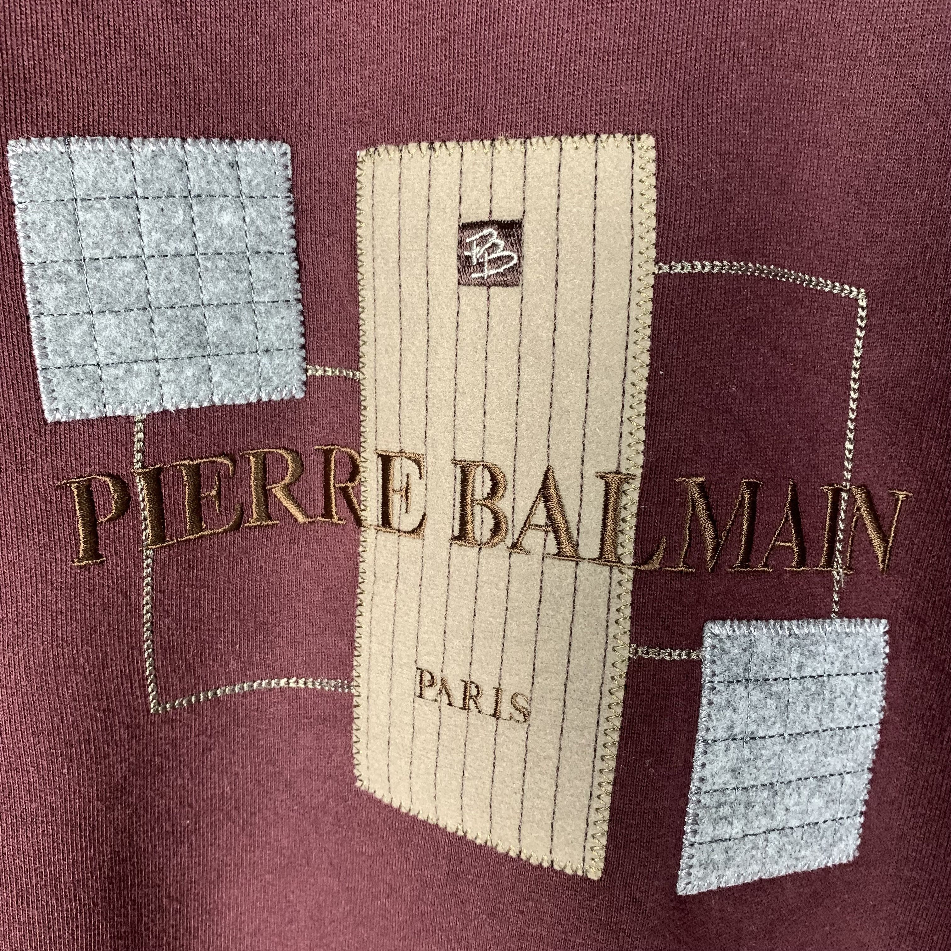 Pierre Balmain Vintage Pierre Balmain Paris Sweatshirt Crewneck Size US M / EU 48-50 / 2 - 3 Thumbnail