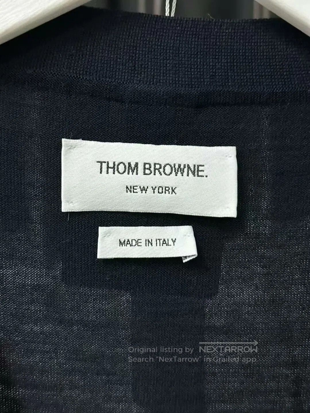 Thom Browne thom browne navy wool cardigan. Size US S / EU 44-46 / 1 - 3 Thumbnail