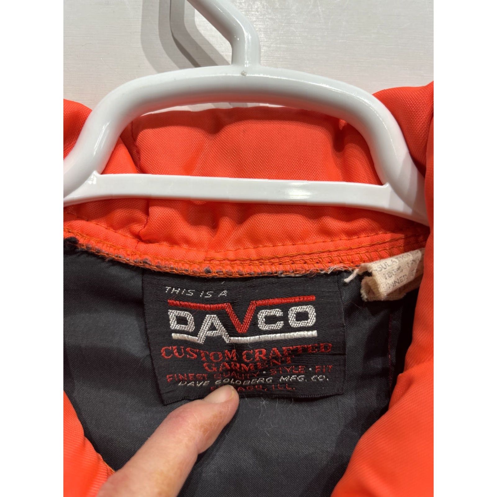 Lumberjack VINTAGE DAVCO Stihl Chainsaw Orange Puffer Jacket Vest Mens Medium Size US M / EU 48-50 / 2 - 3 Thumbnail
