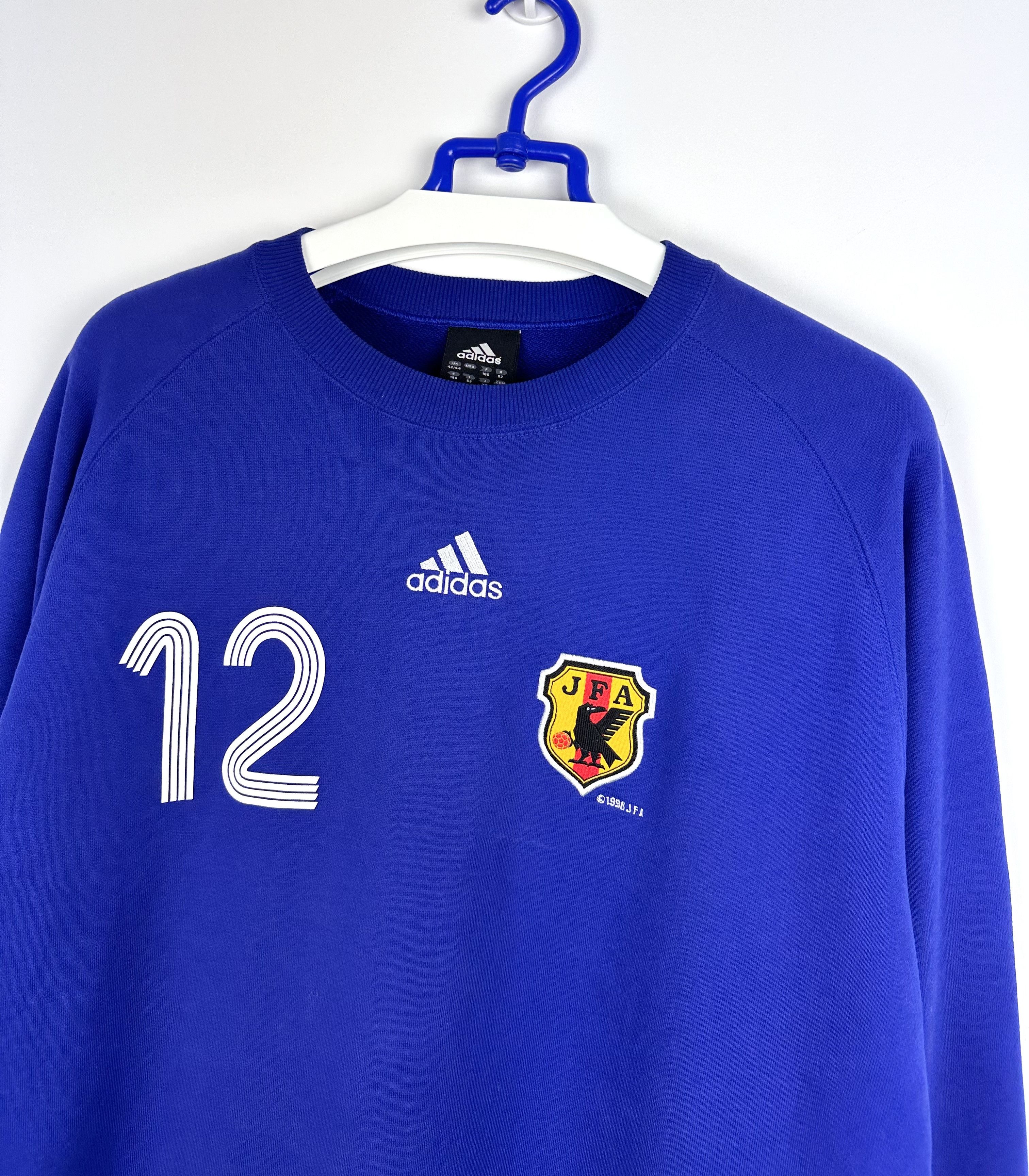 Adidas Vintage Adidas Japan World Cup 12 football sweatshirt Size US XL / EU 56 / 4 - 2 Thumbnail