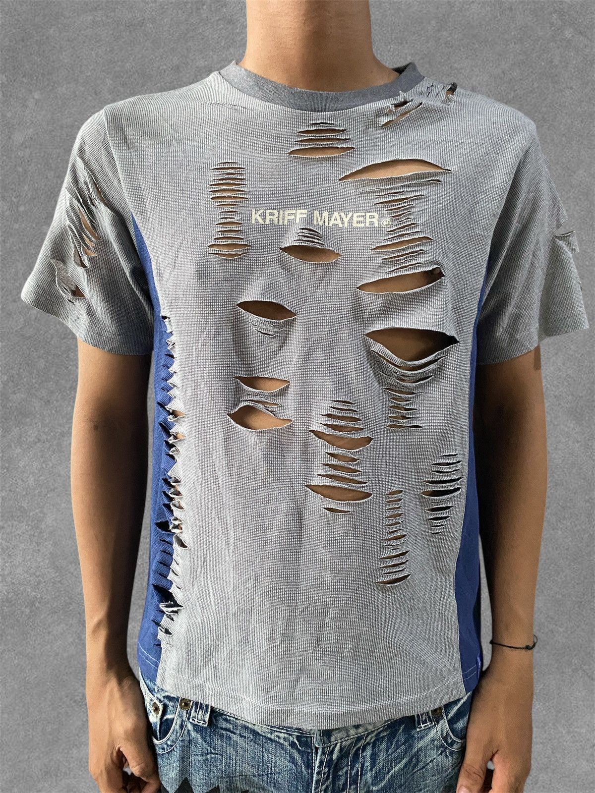 Japanese Brand Kriff Mayer Distressed punk Style🔥 Size US M / EU 48-50 / 2 - 1 Thumbnail
