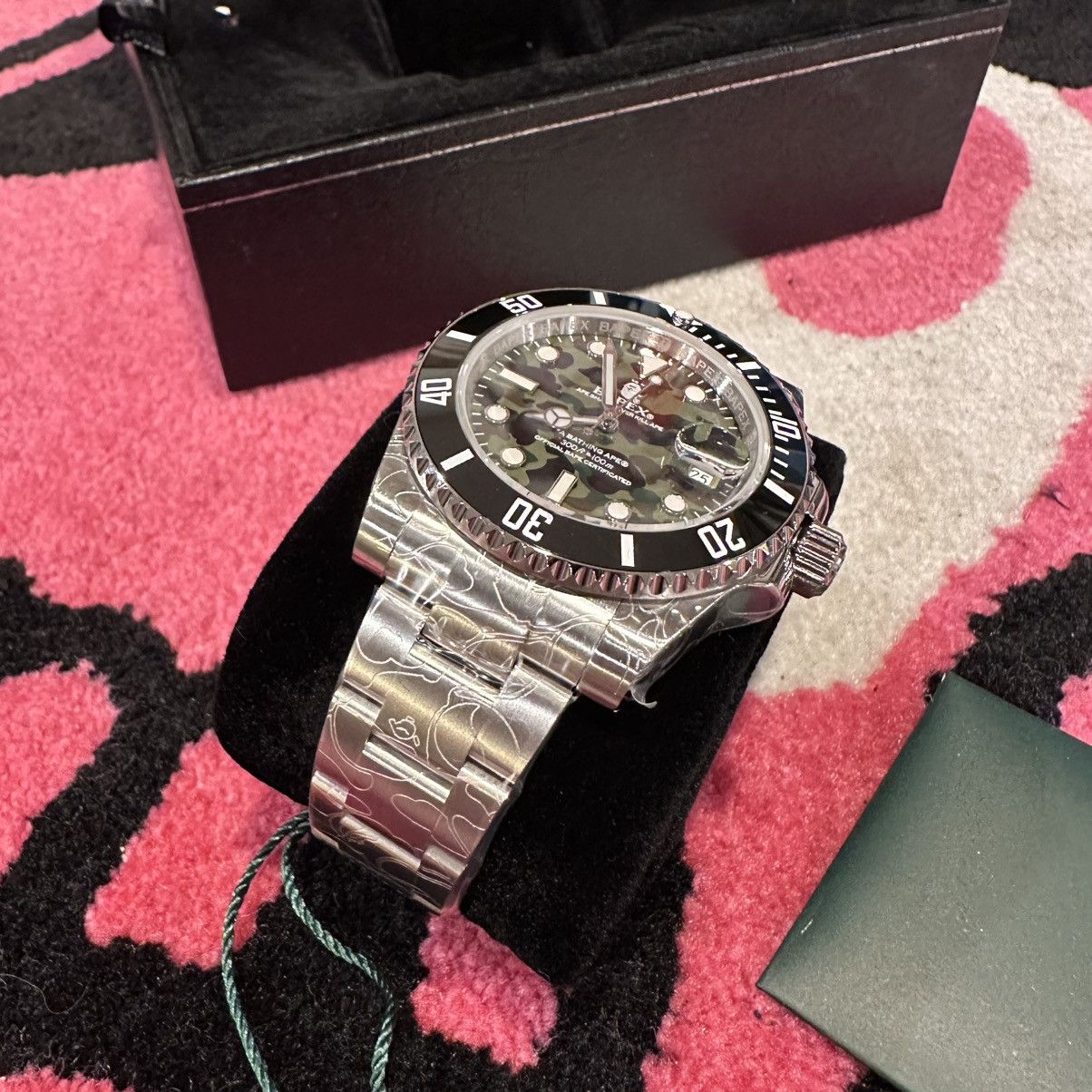 Bape 1ST CAMO TYPE 1 BAPEX® M BAPE GREEN SILVER Size ONE SIZE - 2 Thumbnail