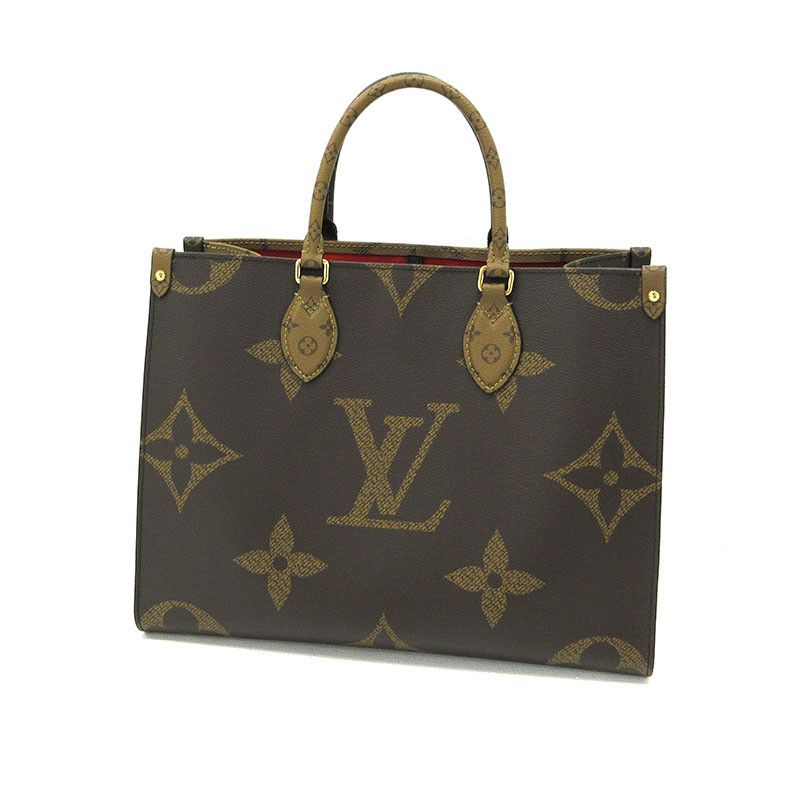 Louis Vuitton Monogram Reverse On The Go MM Shoulder Bag