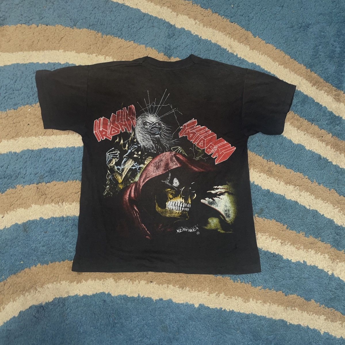 Band Tees × Iron Maiden × Vintage Vintage iron maiden tee Size US M / EU 48-50 / 2 - 2 Thumbnail