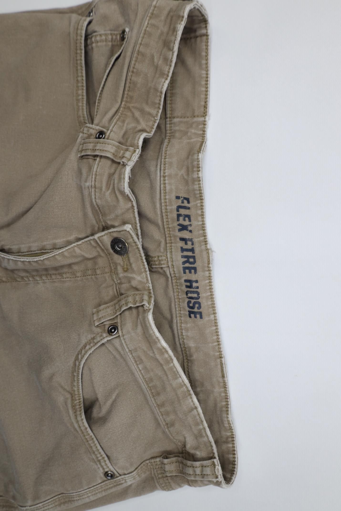 Duluth Trading Company Duluth Trading Co Gusset Flex Fire Hose Canvas Pants Beige Size US 36 / EU 52 - 8 Thumbnail