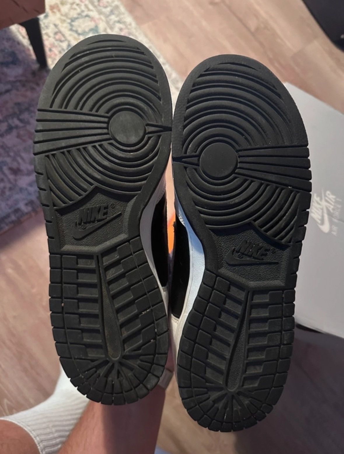 Nike RARE Nike Dunk High Stormtrooper / reverse Panda Size US 10 / EU 43 - 4 Thumbnail