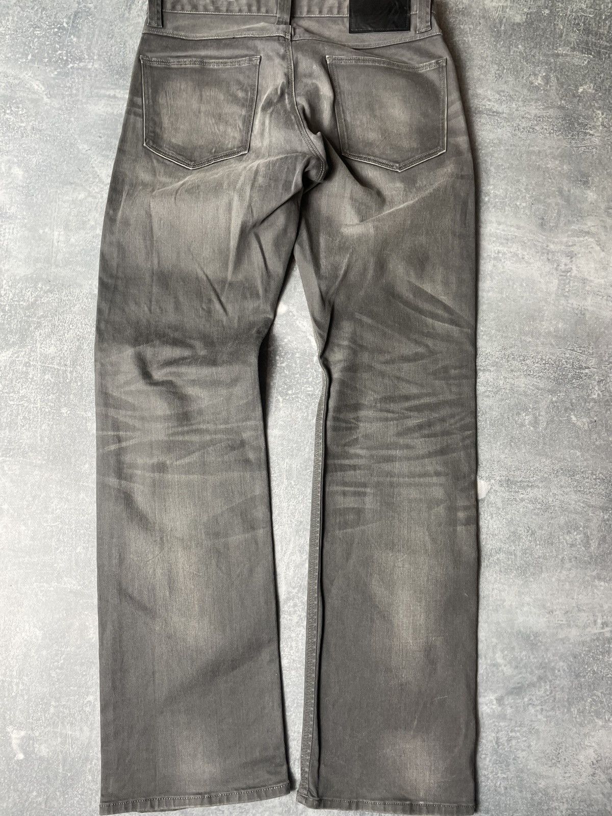 Japanese Brand Rare Japan Back Number faded denim jeans Size US 31 - 2 Thumbnail