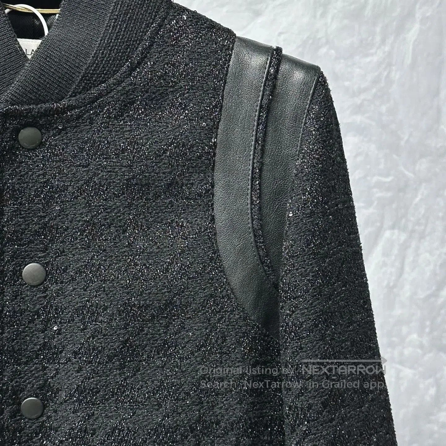 Saint Laurent Paris Saint Laurent Sequin Baseball Jacket. Size XS / US 0-2 / IT 36-38 - 3 Thumbnail