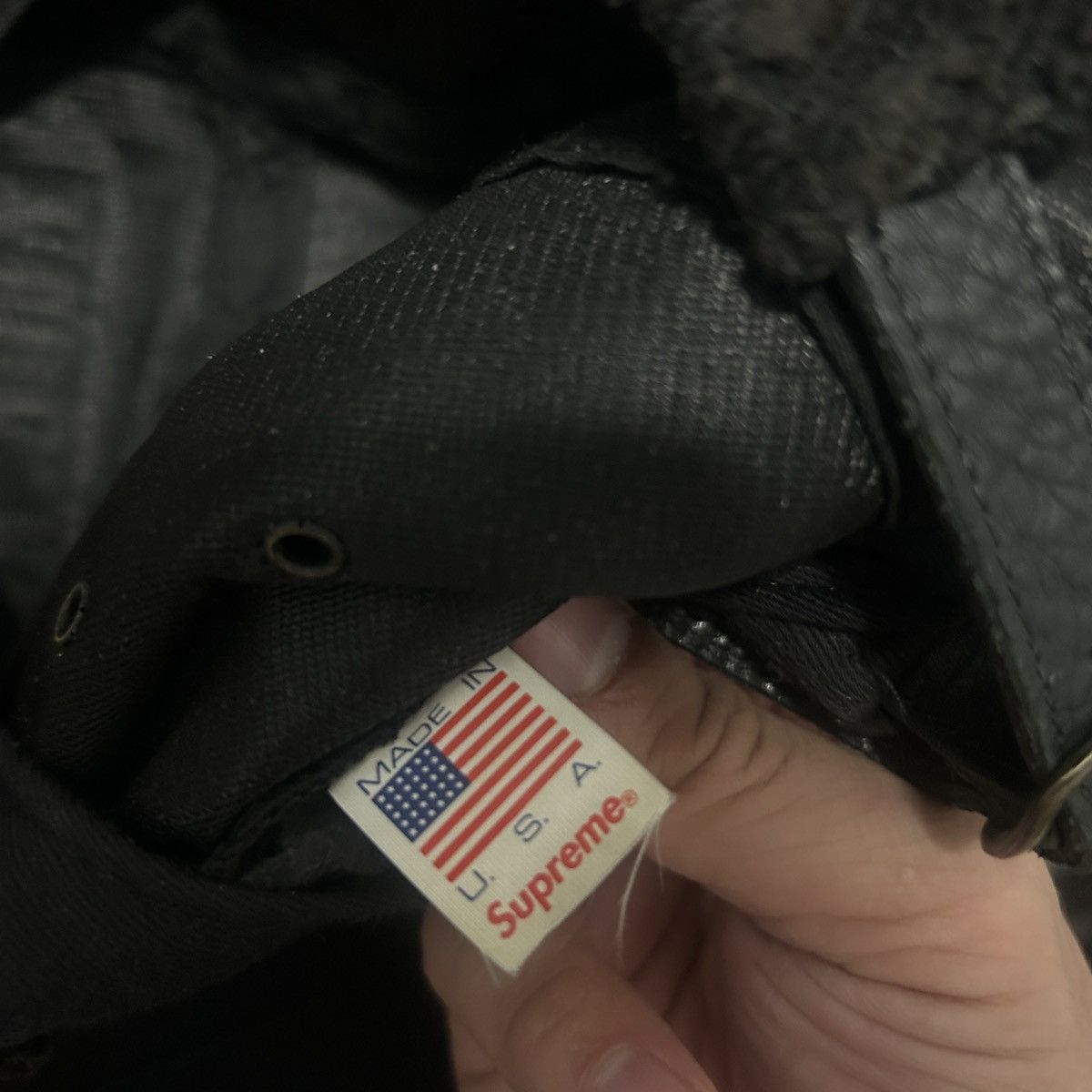 Supreme FW15 Supreme Hi-Lo Corduroy Black Hat Box logo Vintage Size ONE SIZE - 6 Thumbnail