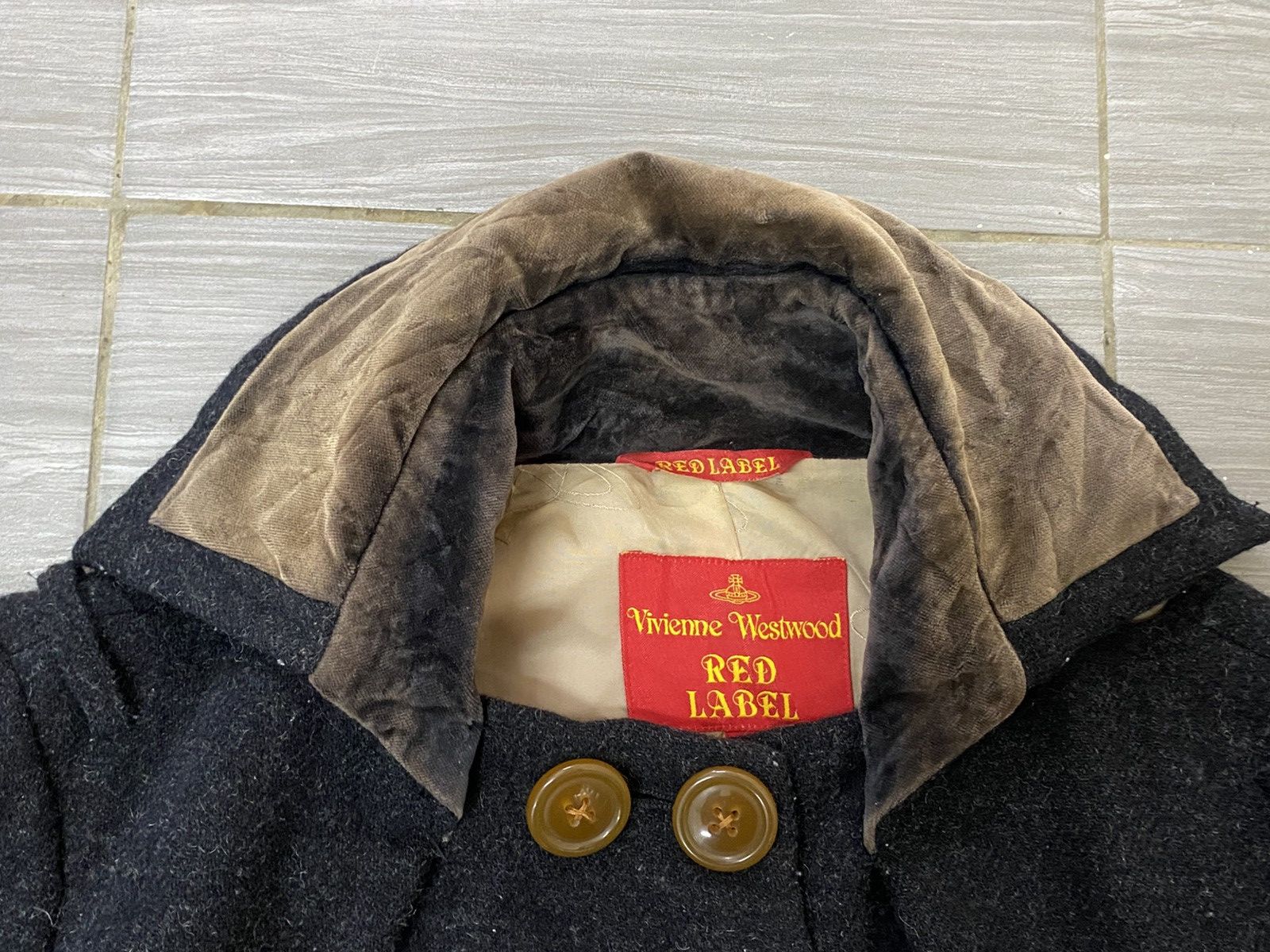 Vivienne Westwood Vtg Vivienne Westwood Red Label Wool Coat Jacket Size M / US 6-8 / IT 42-44 - 4 Thumbnail