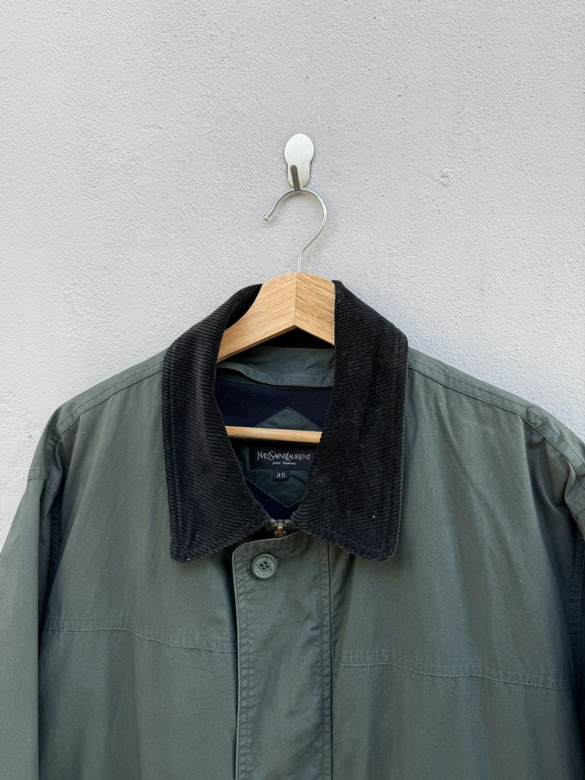 Yves Saint Laurent Vintage 90s YVES SAINT LAURENT YSL Military Style Jacket Size US L / EU 52-54 / 3 - 2 Thumbnail